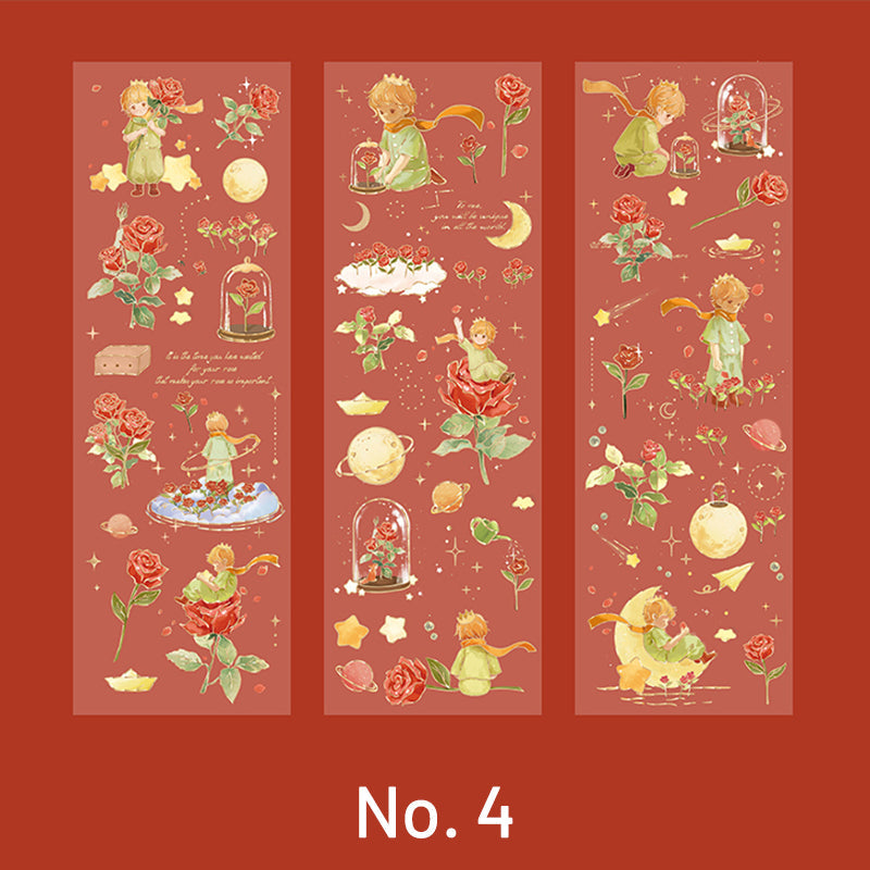 Sky Moon Dreamy Sticker Sheet - 4 Pcs