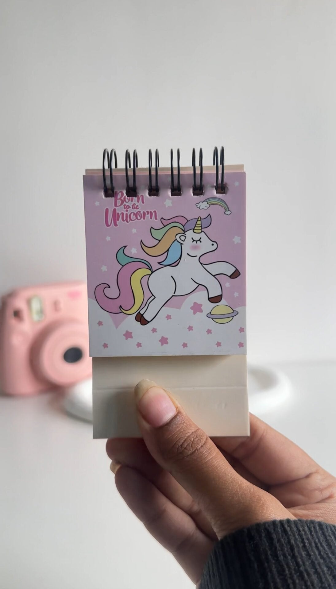 Mini Unicorn Desk Notepad
