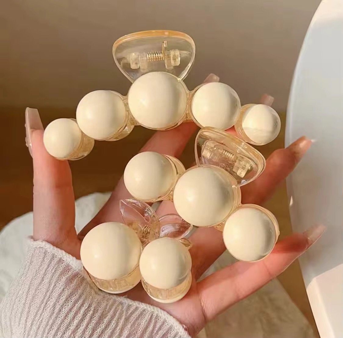 Bubble Big claw clip (5 Bubble Design)