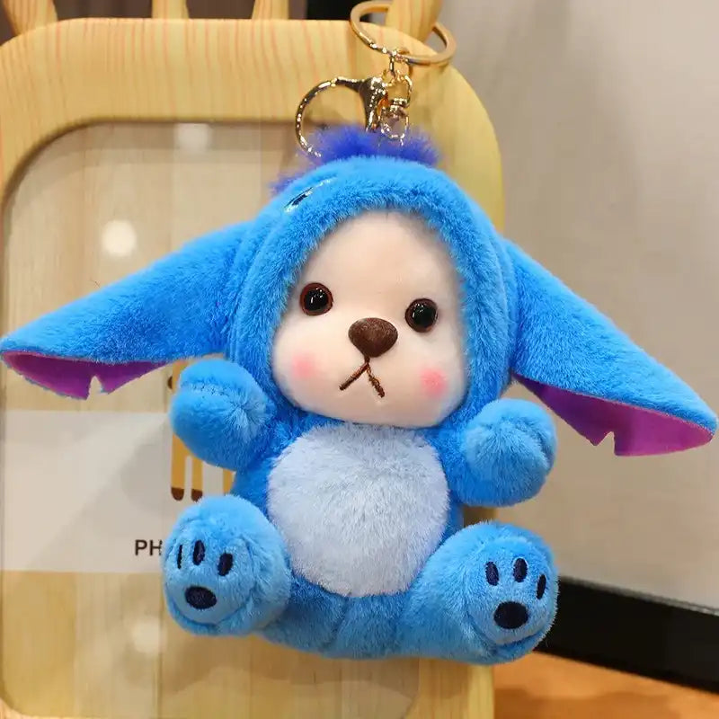 Stitch bear kuromii plushy keychain
