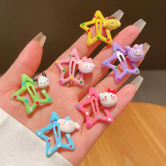 Sanrio star hair clip
