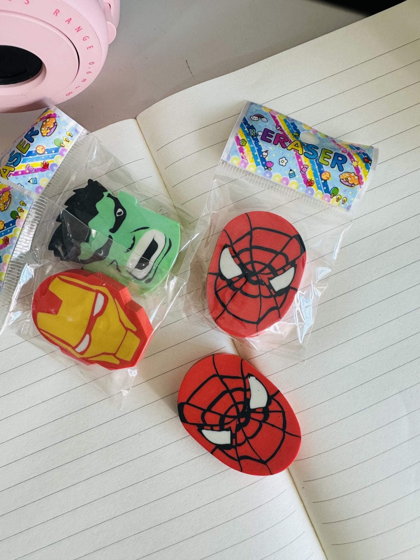 Marvel Superhero Eraser