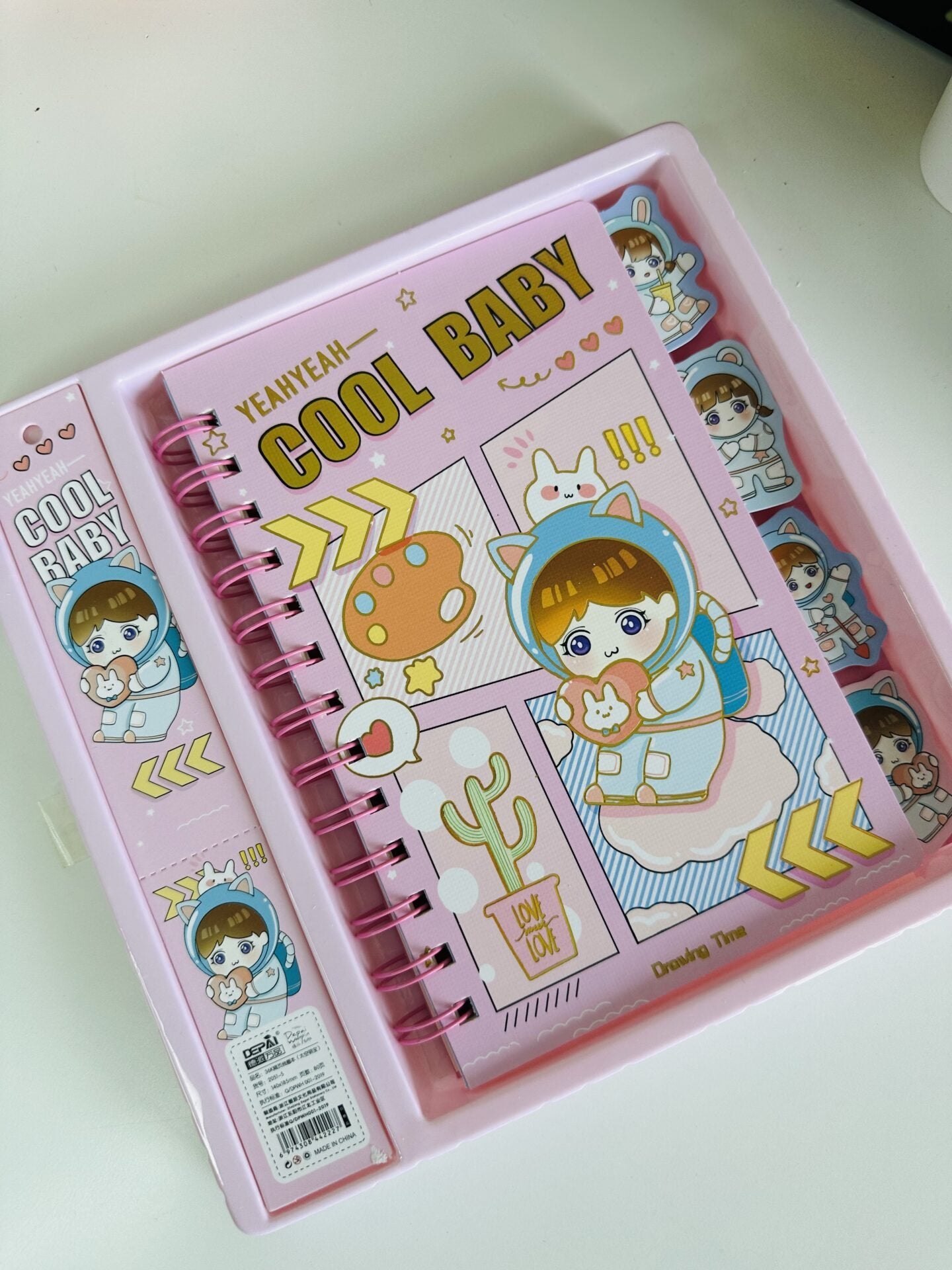 Cute Girl Diary Book