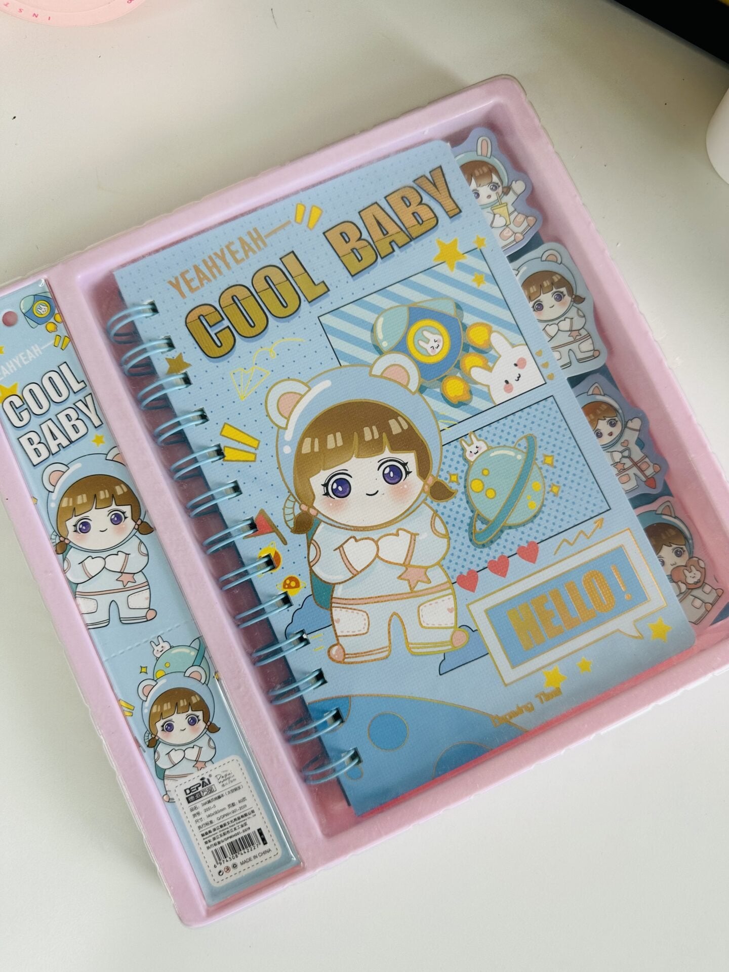 Cute Girl Diary Book