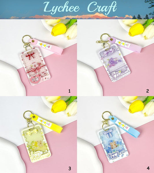 Cartoon Photo Id Card Holder