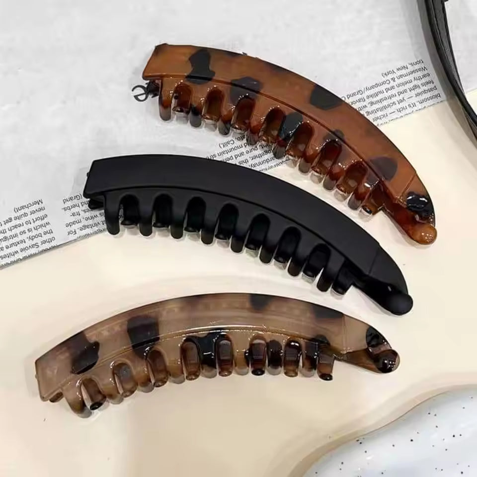 Jumbo Hair Clip Banana