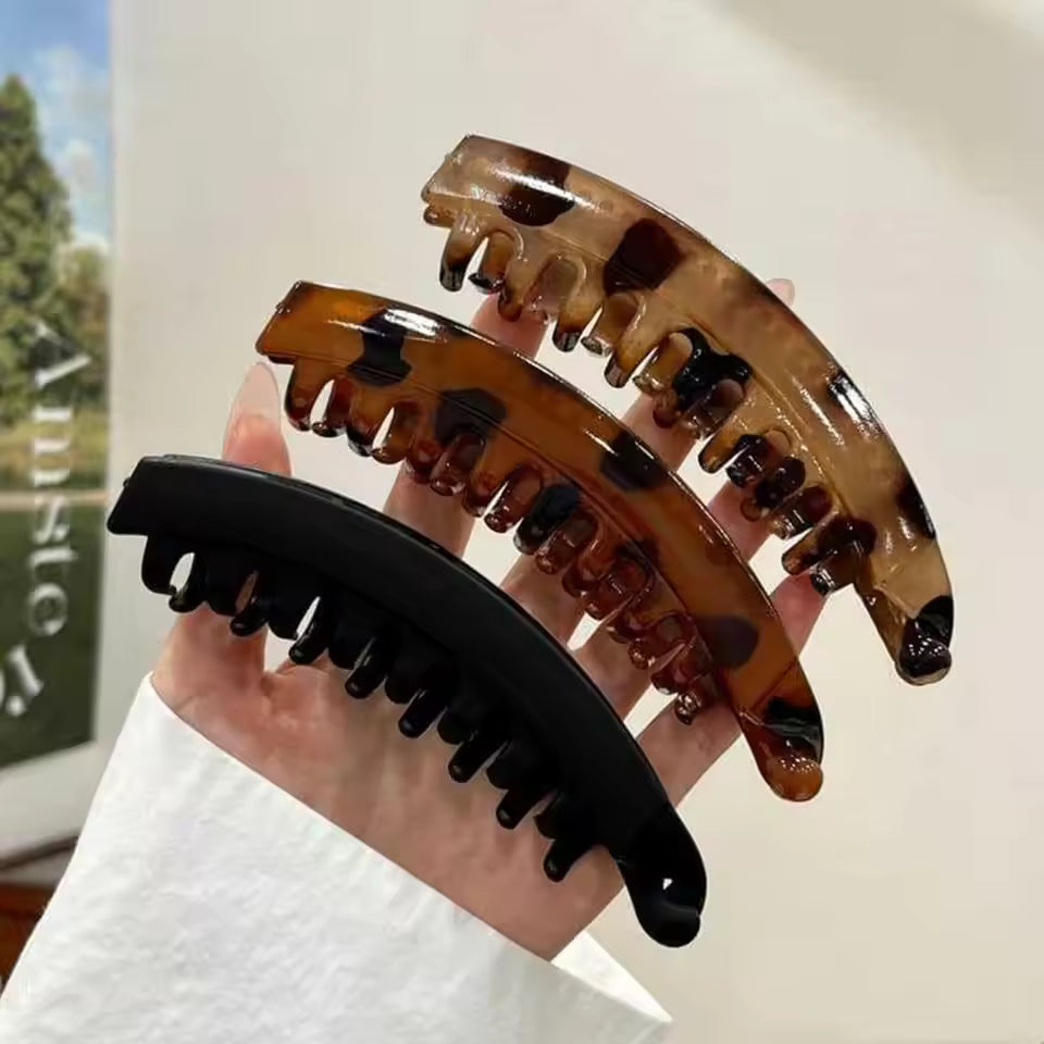 Jumbo Hair Clip Banana