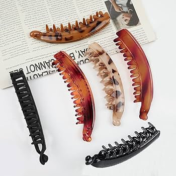 Jumbo Hair Clip Banana