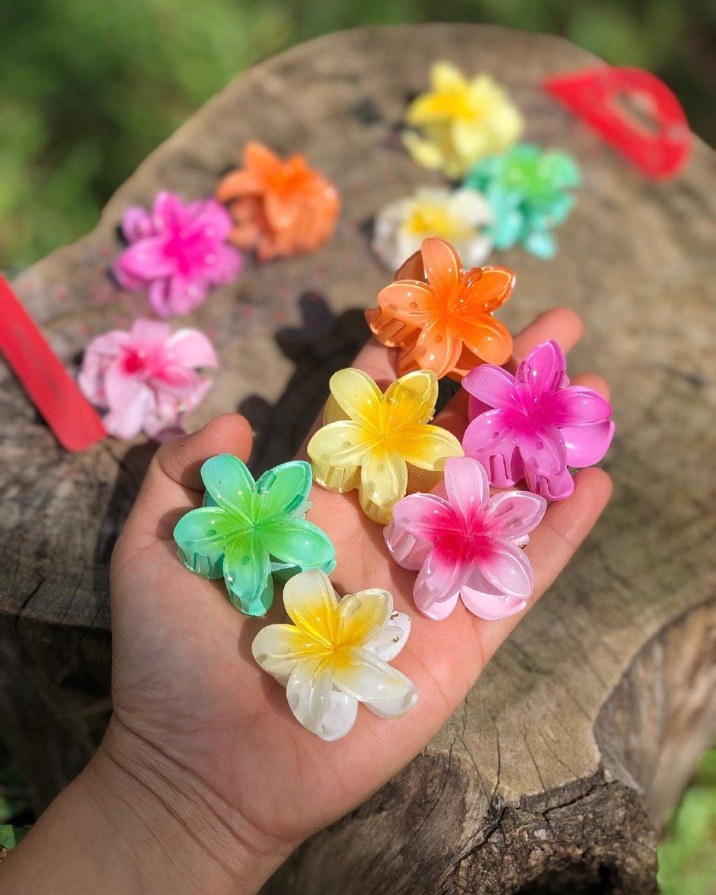 Pintresty Hawaii Hair Flower Clutch - Mini