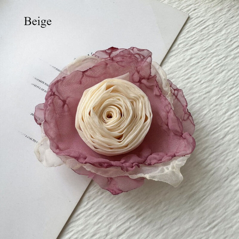 Korean lace flower hair pin