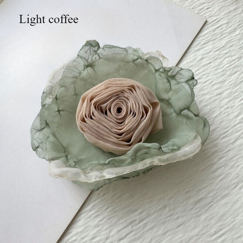 Korean lace flower hair pin