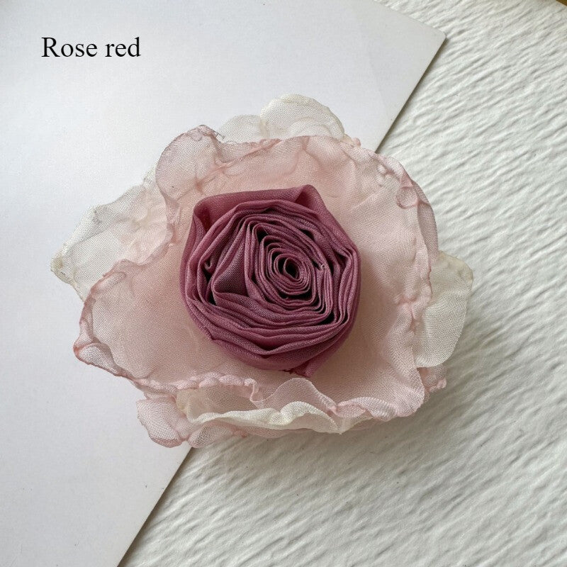 Korean lace flower hair pin