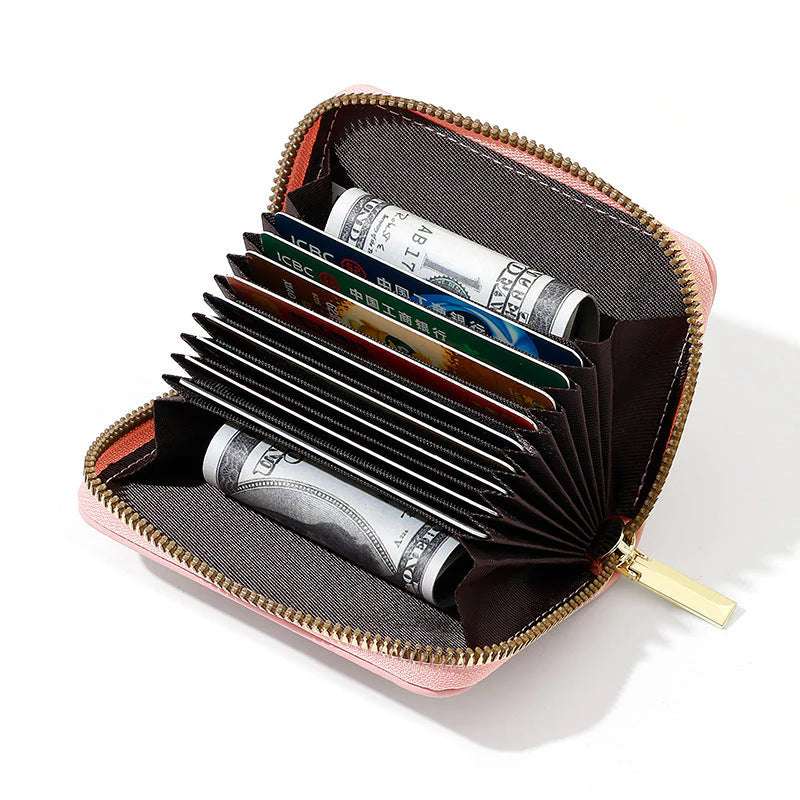 Cute cat korean mini wallet card holder