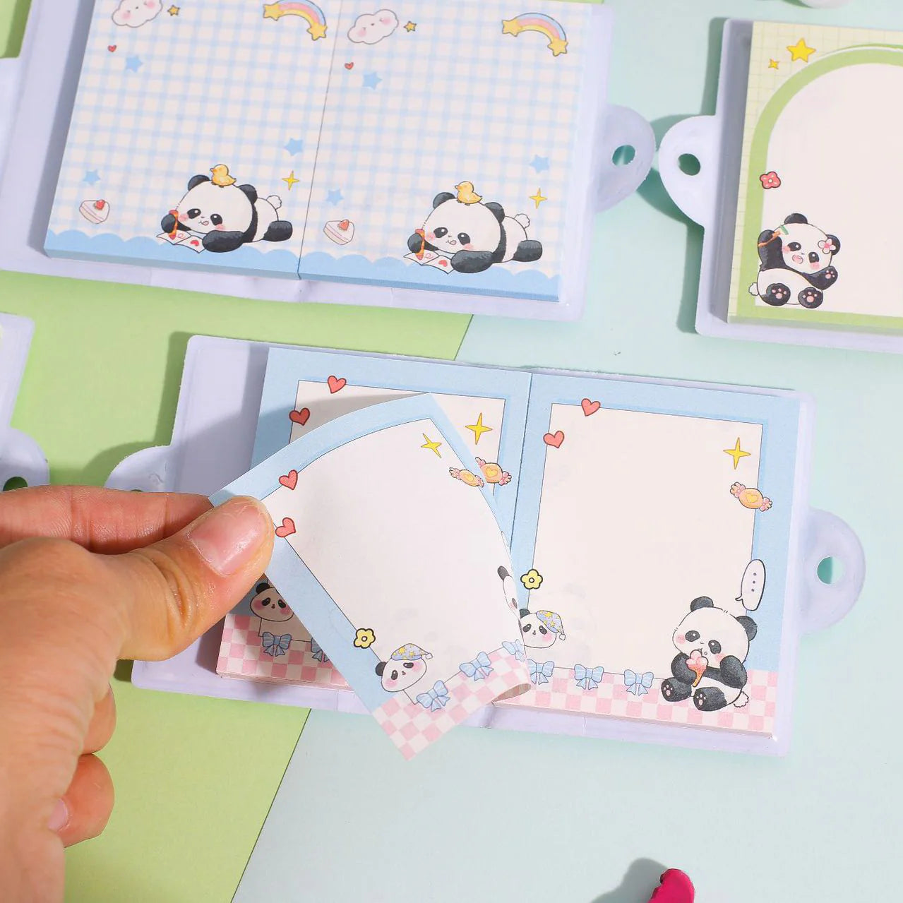 Panda Puddle Sticky Notes