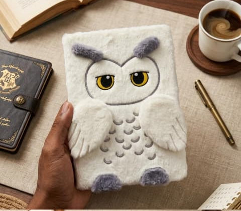 Harry Potter Fur Soft Diary