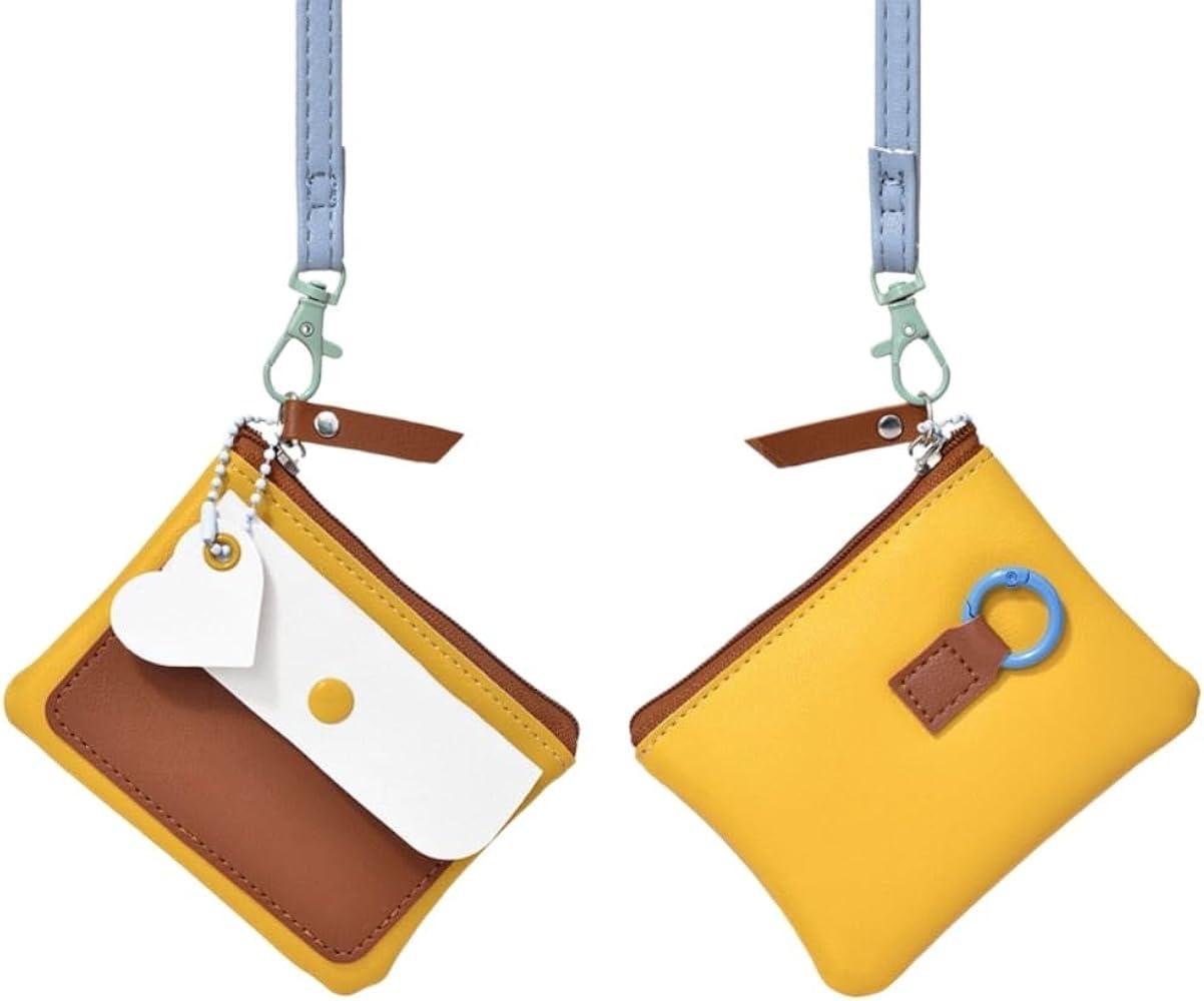 Korean Sleek Wallet With Strap