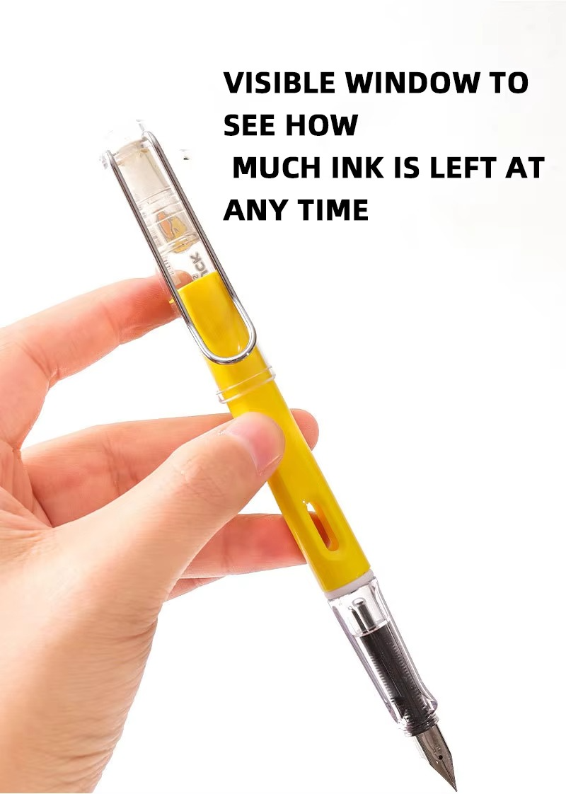 Refillable Kawaii Duck Fountain Ink Pen
