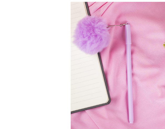 Cute Multi Coloured Baby Unicorn Pom Pom Gel Pen