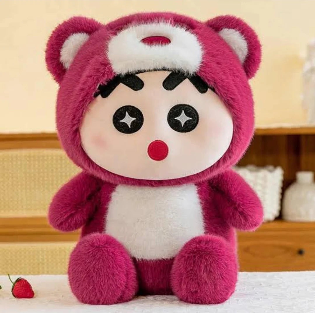Shinshan panda bear hoodie soft toy