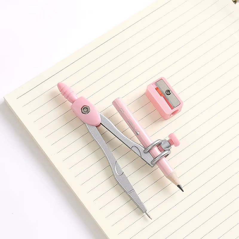 Geometry Compass With Pencil And Sharpner