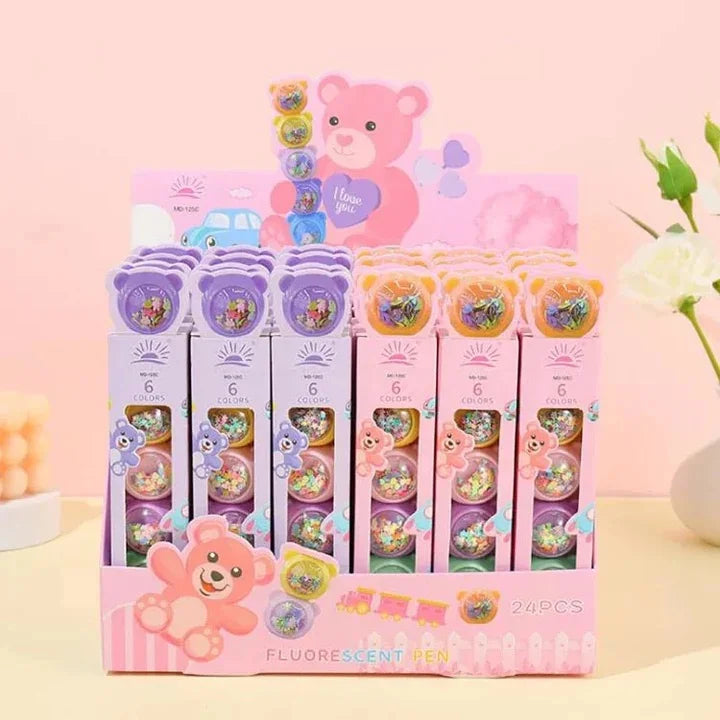 Glitter Filled Bear Highlighter