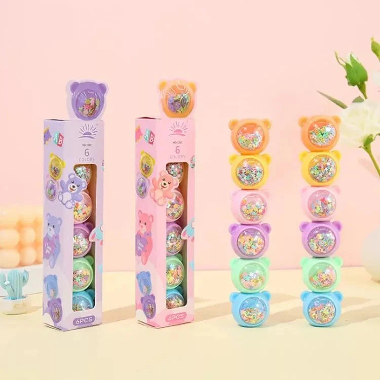Glitter Filled Bear Highlighter