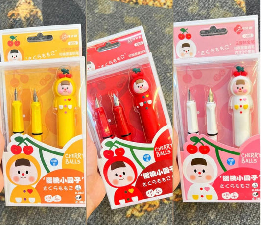 Cherry Balls Ink Pens