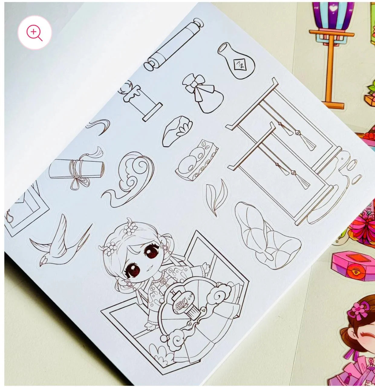 Kawaii Doodle Sticker Book