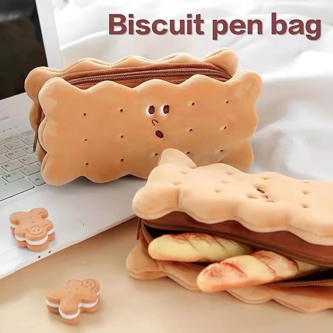 Kawaii Biscuit Pouch