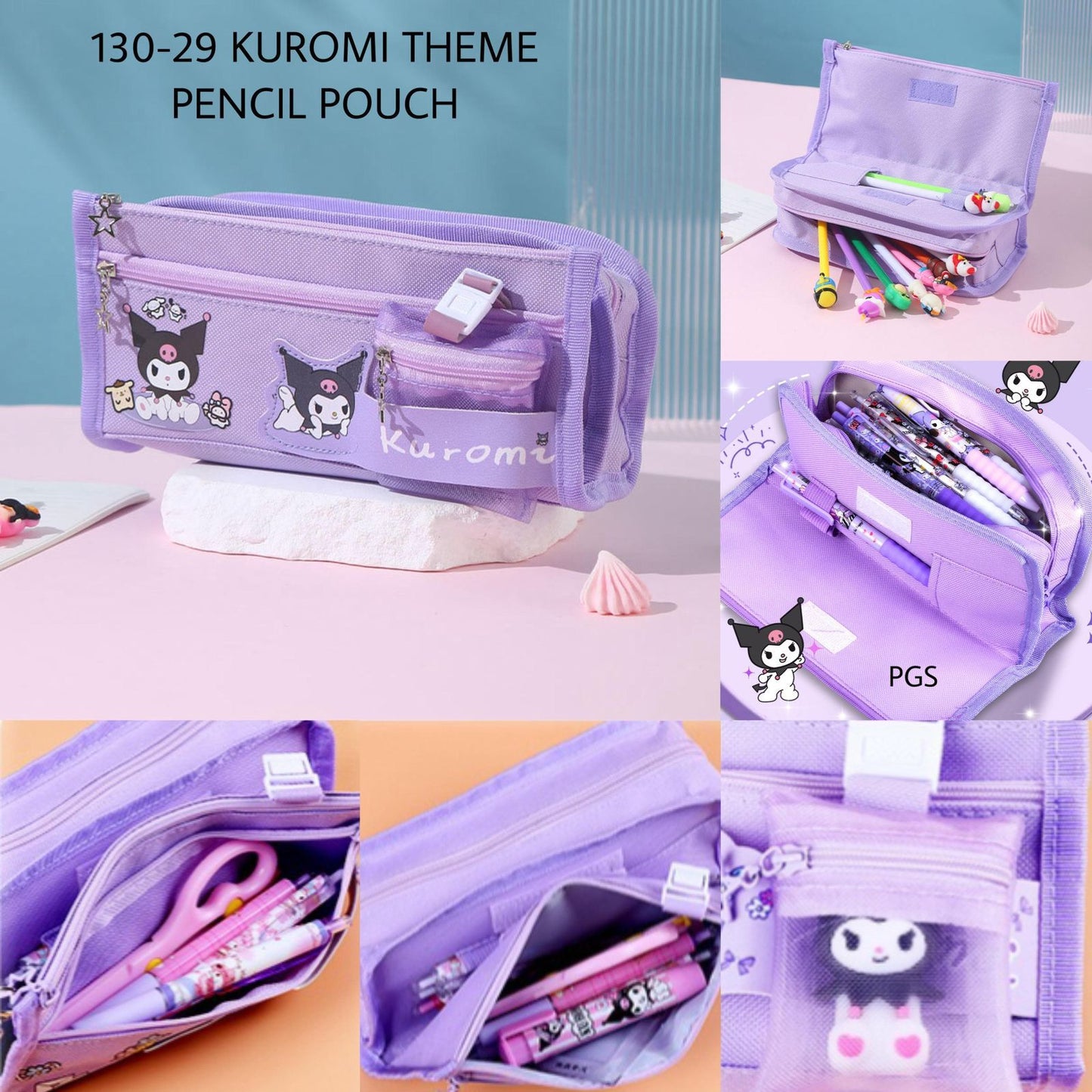 Kuromi Pencil Pouch