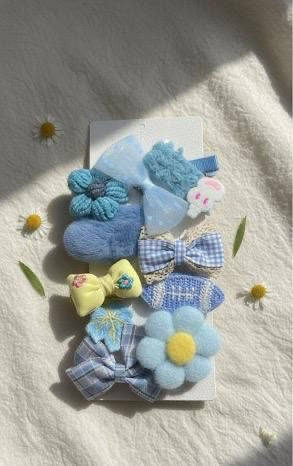 Pintresty kids korean hair hair clip set