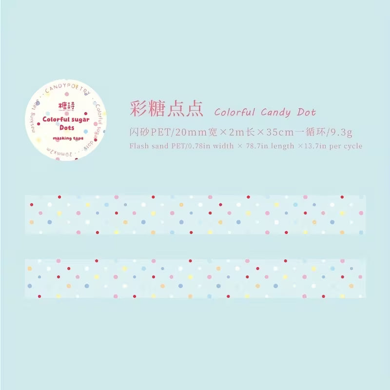 Cute Dots Journaling Tape Roll