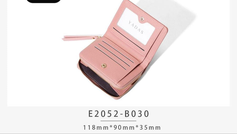 Dual tone korean mini wallet and card holder