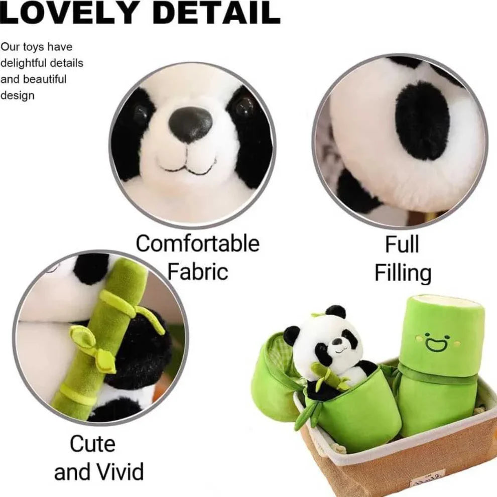 Bamboo panda cute kawaii plushy soft toy