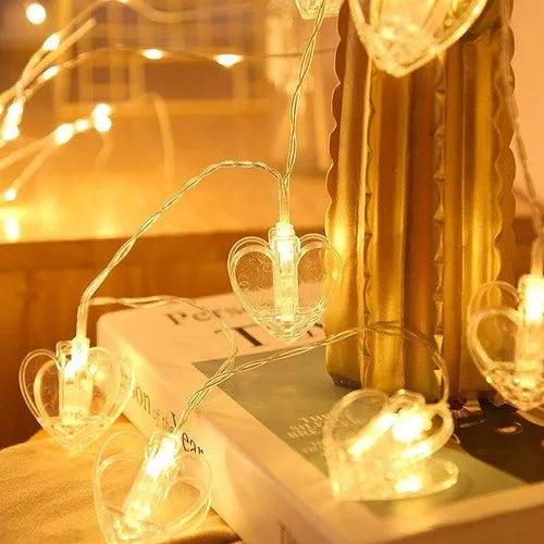 Led Battery Operated Photo Clips String Lights