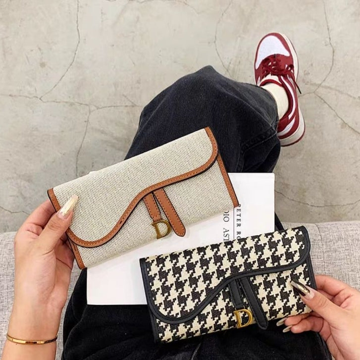 Korean sleek D wallets