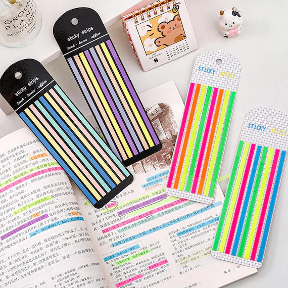 Pastel Sticky Strips / Notes