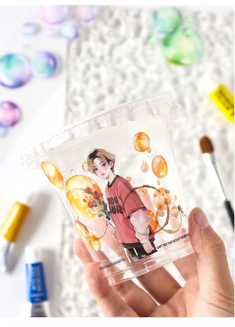 Bubble Burst Sticker Roll Set ( 6 Pcs)