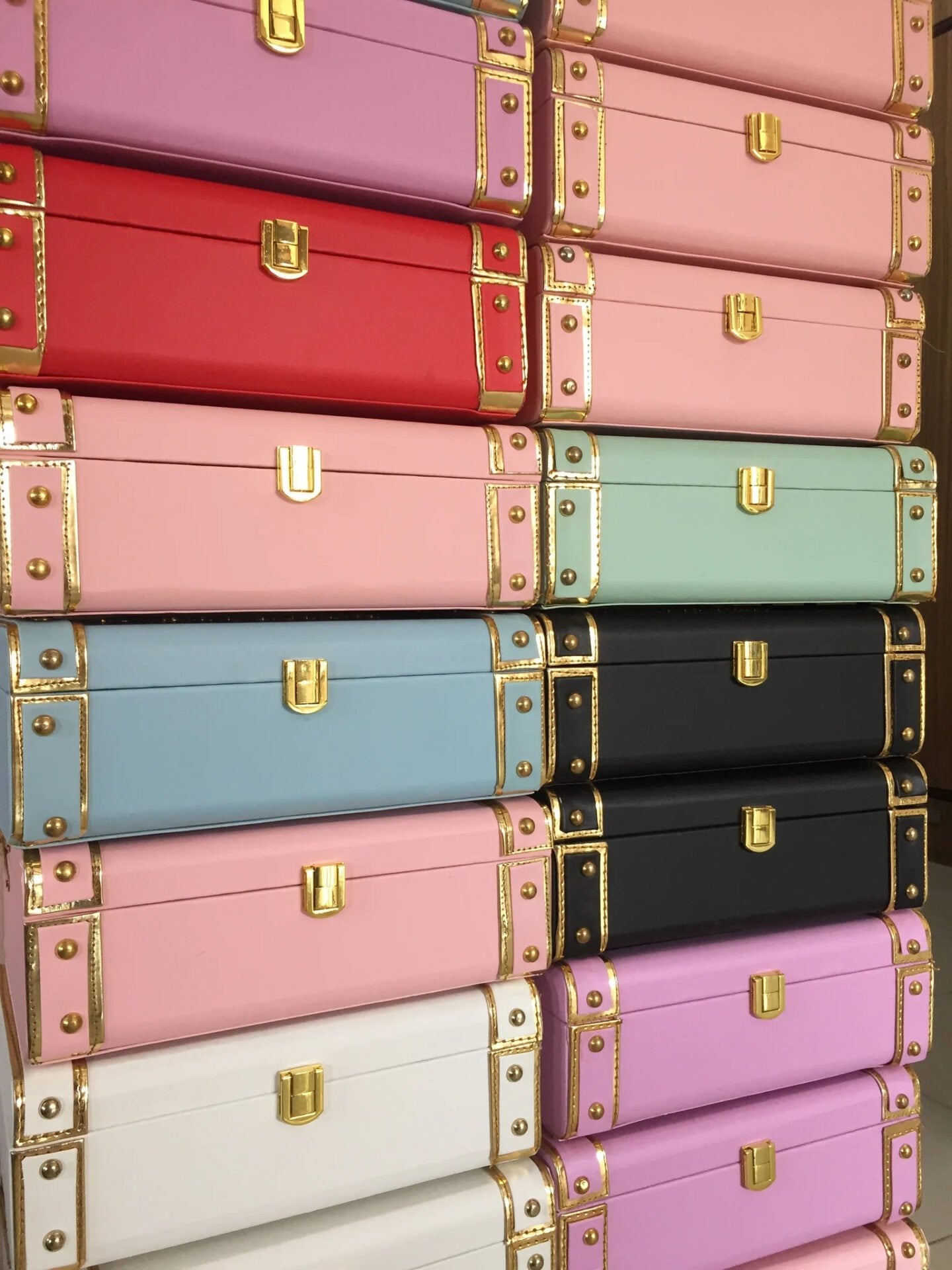 Customized Name leatherite Trunk Box