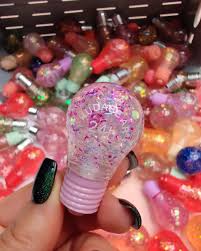 Shinny Light Bulb Lip Balm And Gloss
