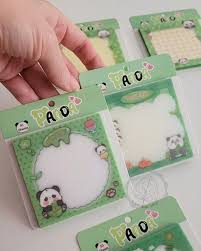 Cute Panda Transparent Sticky Note