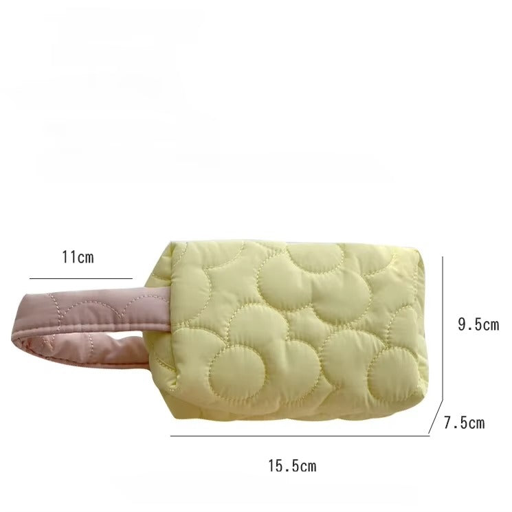 Korean Flower multipurpose pastel pouch organiser