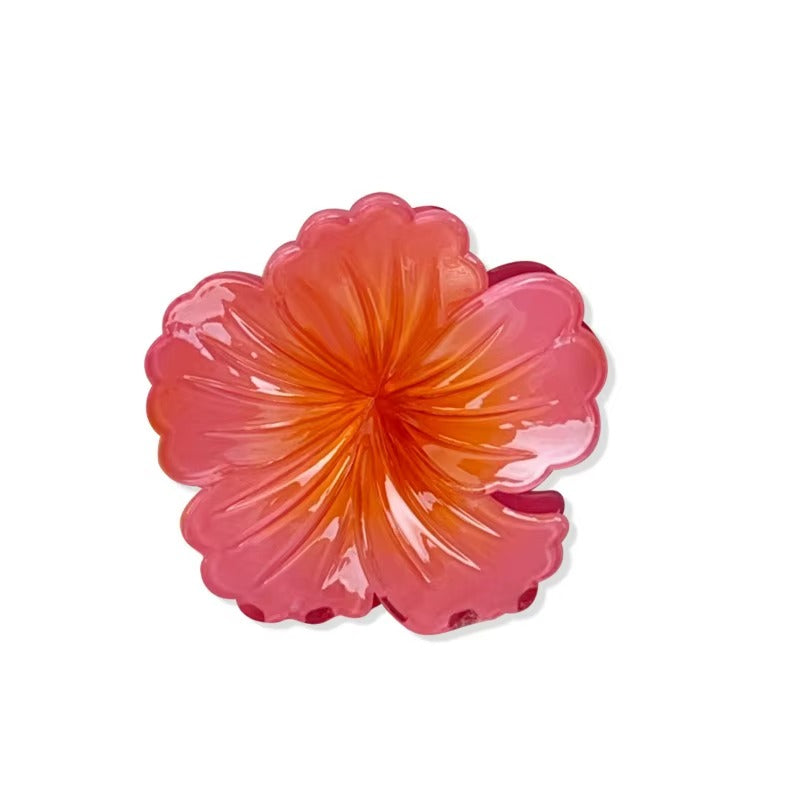 Orchid Colorful Hair Claw Clip – Vibrant Hair Accessory