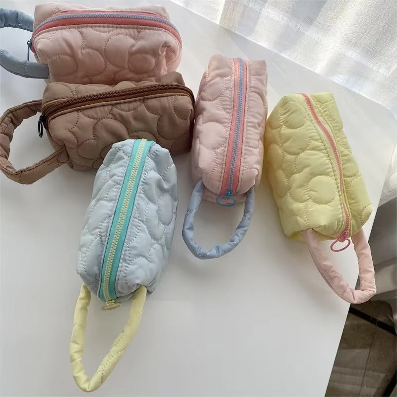 Korean Flower multipurpose pastel pouch organiser