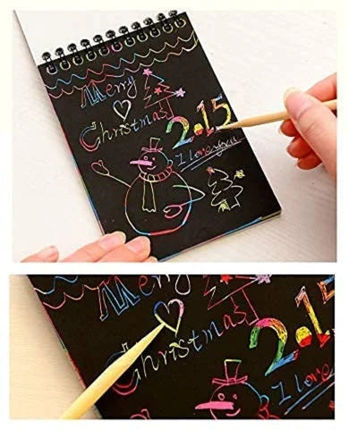 Rainbow Magic Color Scratch Pad Big Size
