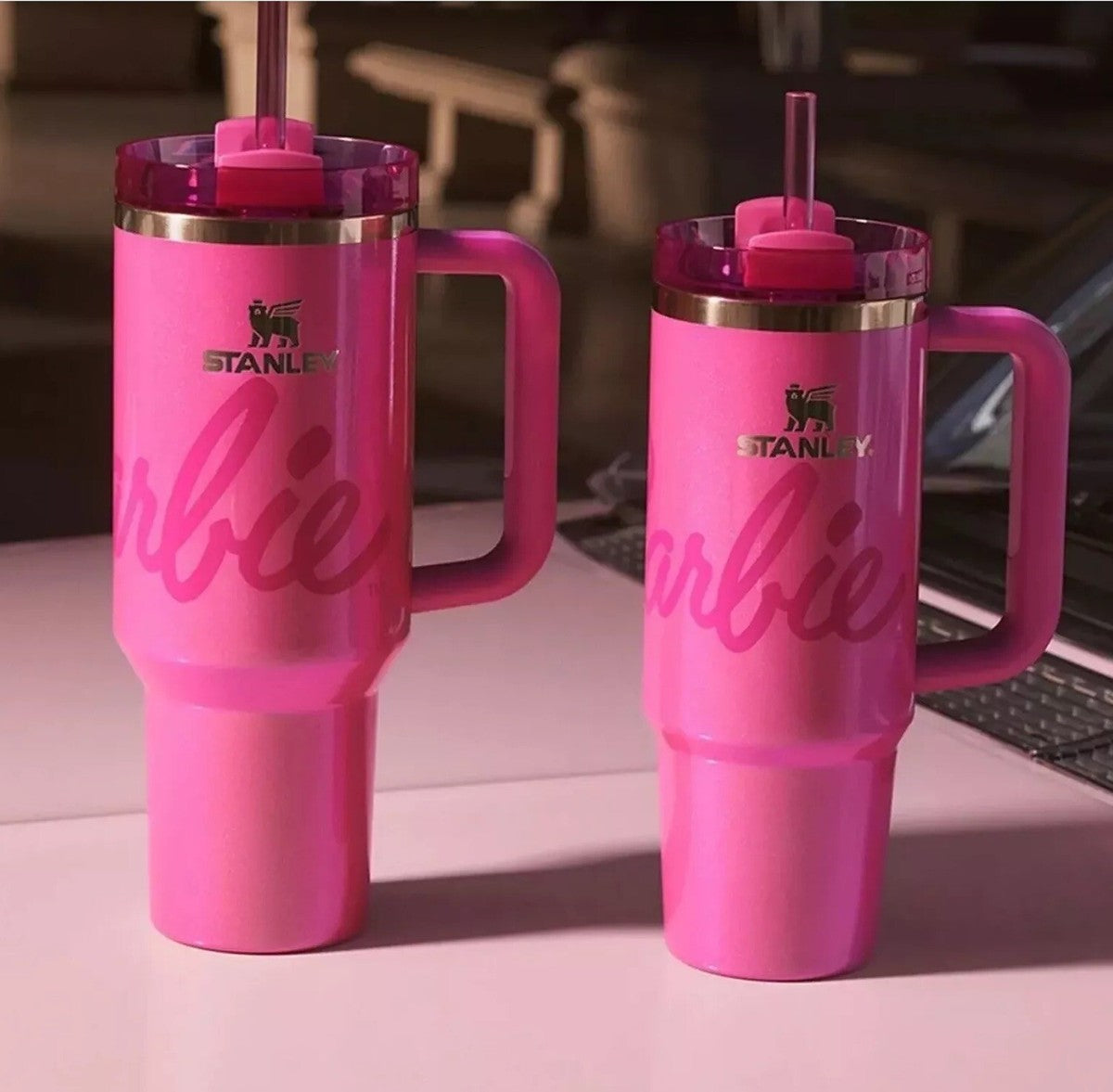 Barbie X Stanley sipper