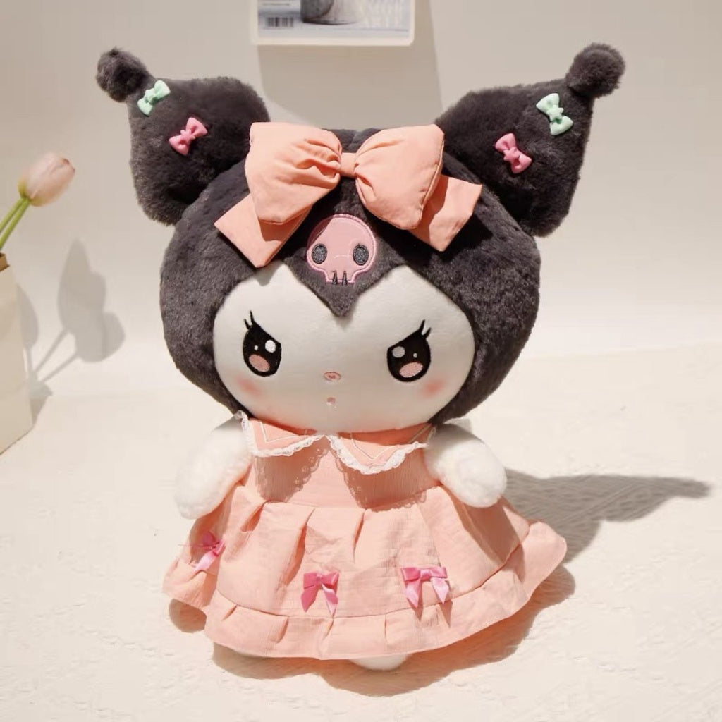 Goth kuromi cute soft toy