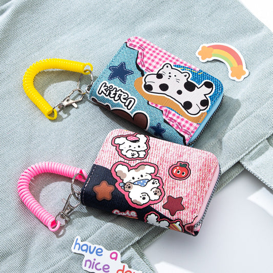 Quirky Korean Designer Money / Card Holder