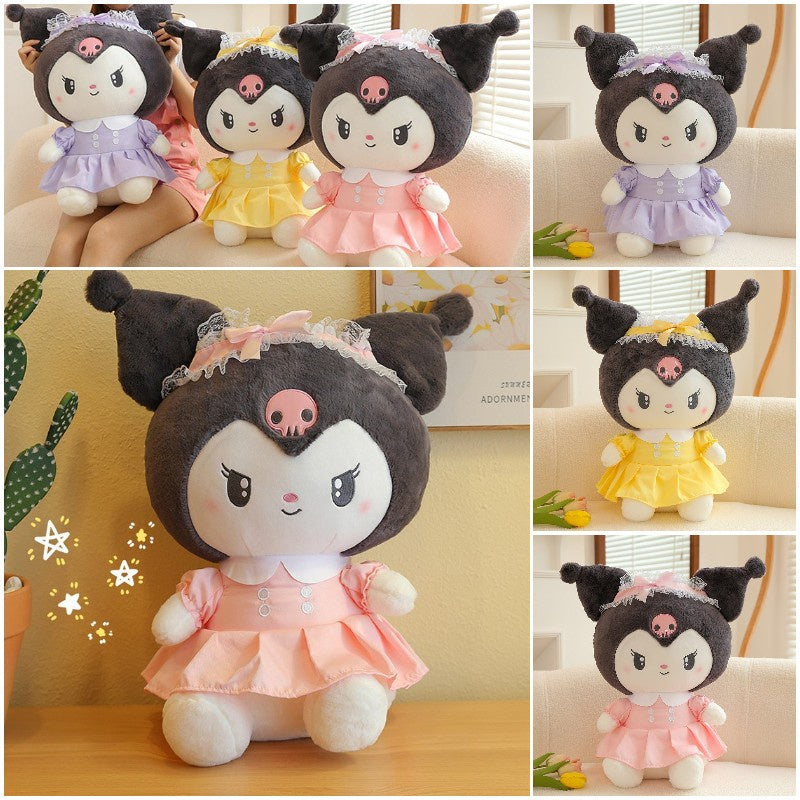 Goth kuromi cute soft toy