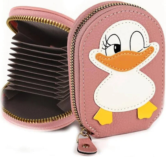 Kawaii Duck Wallet Card Holder